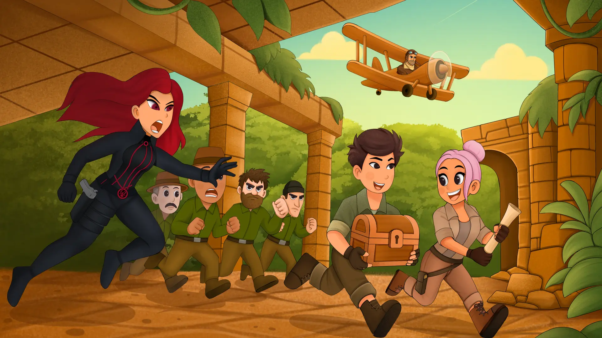 Join Kid Adventure and Trixie Trailblazer on their most epic and dangerous quest yet.